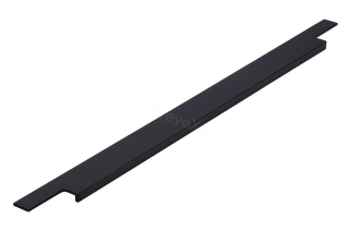 UCH AN 14729 úchytka do hrany SIRO čierna mat PB12 545mm
