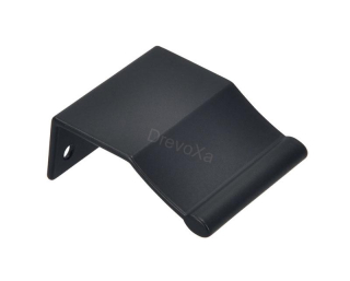 UCH AN 12247 úchytka do hrany SIRO čierna mat PB12 32mm