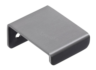 UCH AN 14300 úchytka SIRO nerez antracit svetlý N6 16mm