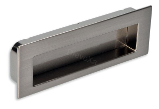 UCH AN 12431 úchytka SIRO nikel jemne brúsený ZN21 ZN81 k zadlabaniu 96mm