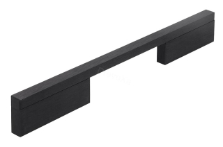 UCH AN 12351 úchytka SIRO hliník čierny brúsený AL74 128/224mm