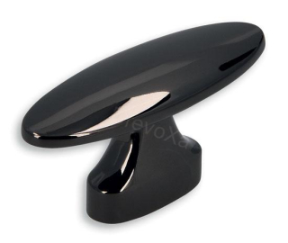 UCH AN 12093 knopka SIRO antracit lesklý ZN16 16mm