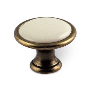 UCH AN 12936 knopka SIRO staromosadz brinýr/porcelán slonová kosť ZN48 PF21 ø 29mm