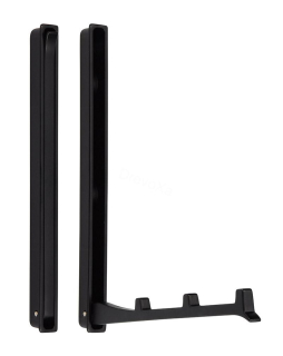 VES AN 14250 vešiak zápustný SIRO čierna mat PB12 177mm