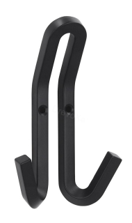 VES AN 12243 vešiak SIRO čierny mat PB12 118mm