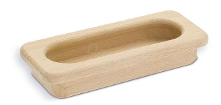 UCH AN 14001 úchytka k zadlabaniu SIRO buk surový M30 110mm