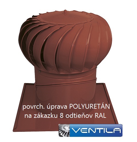 Ventilačná turbína VENTILA VIV 12"/300mm ( komplet ) lakovaná POLYURETAN - RAL