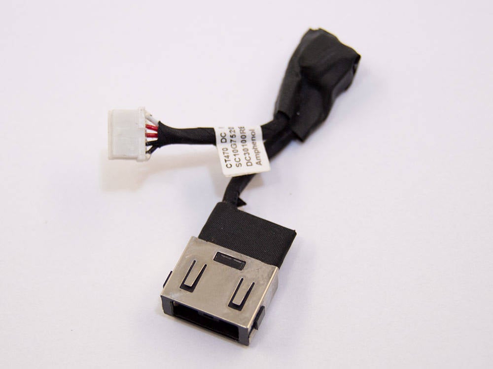 Internal Cable Lenovo for ThinkPad T470, DC Power Connector (PN: 00UR506, DC30100RA00, DC30100RB00)