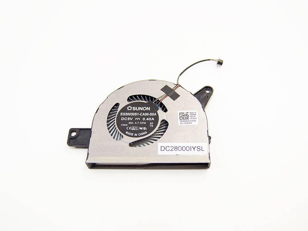 ventilátor Dell for Latitude 5580, 5590, U-Type CPU (PN: 09VK27)