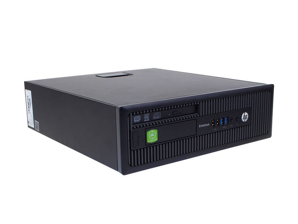 HP EliteDesk 800 G1 SFF + 24" Lenovo ThinkVision T24d-10 IPS Monitor
