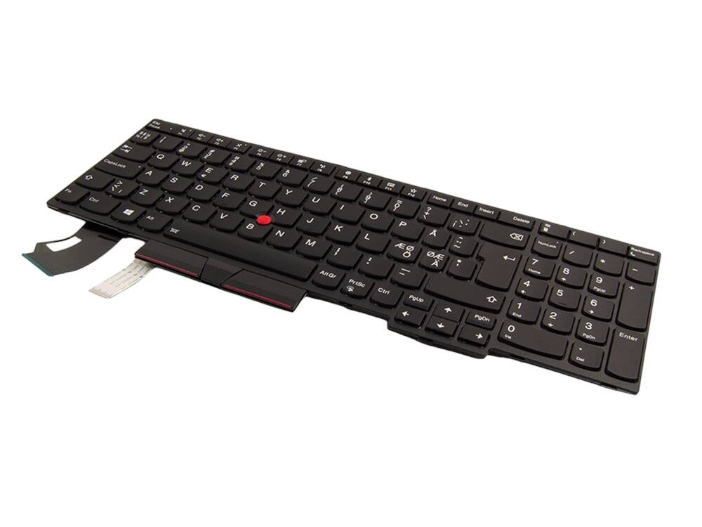 keyboard Lenovo EU for ThinkPad E580, E590, L580, L590, P52, P53, P53S, P72, P73, T590