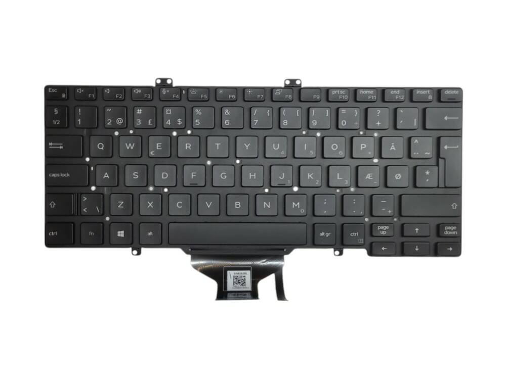 keyboard Dell EU for DELL LATITUDE 14 5400 5401 5410 7400 L3400 7410 5402 (PN: PK132EE3B18, 0V2RM9, SN7282BL)
