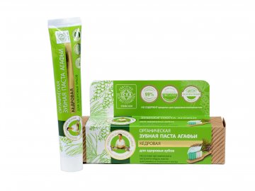 Zubná pasta Babička Agafa 75 ml Cédrová