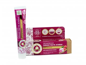 Zubná pasta Babička Agafa 75 ml Výťažok z brusnice