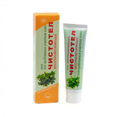 Čistotel - lastovičník gél 50g proti mozoľom a bradaviciam