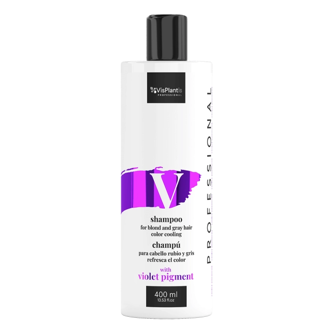 Šampón pre blond a šedivé vlasy s chladivím farebným efektom, 400 ml