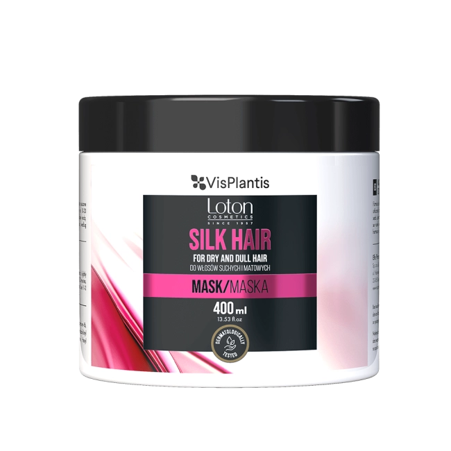 Maska pre suché a matné vlasy s hodvábom, 400 ml
