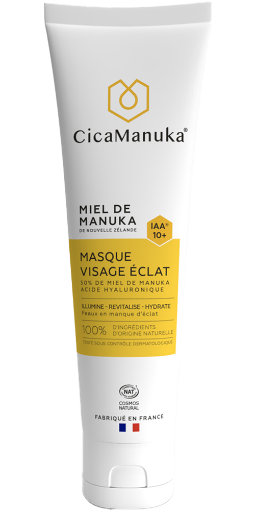 PLEŤOVÁ MASKA NA TVÁR ROZJASŇUJÚCA 50% MED MANUKA IAA10+ , 100 ml