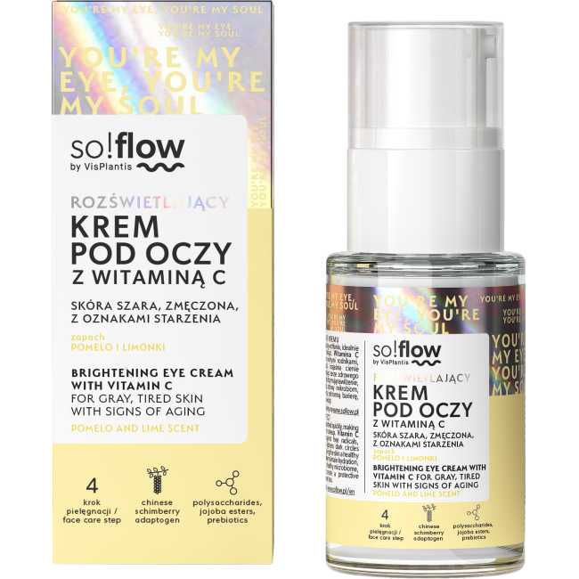 Rozjasňujúci očný krém 15ml s vitamínom C
