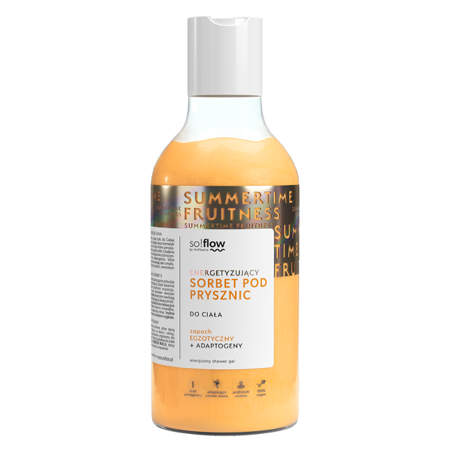Energizujúci sprchový gél - sorbet, 400 ml exotické ovocie