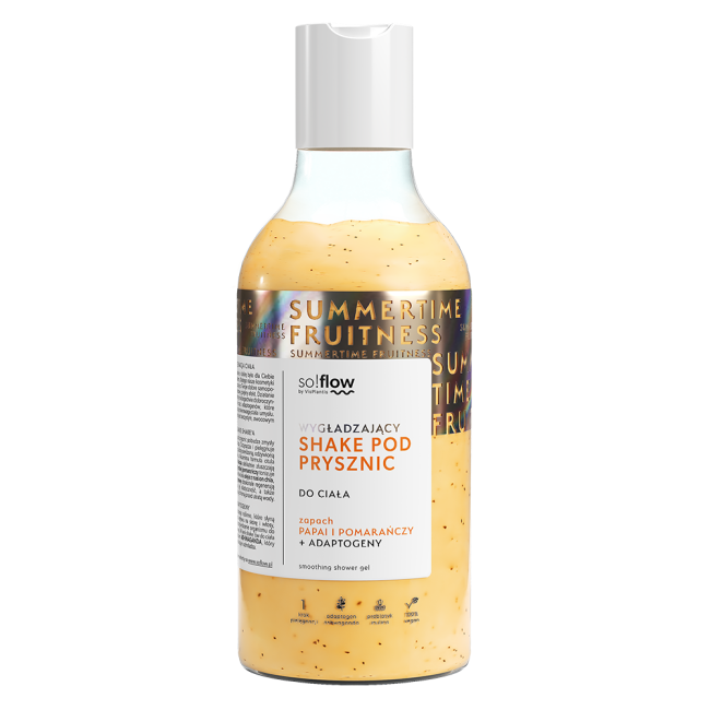 Vyhladzujúci sprchový gél, 400 ml ,  papája a pomaranč