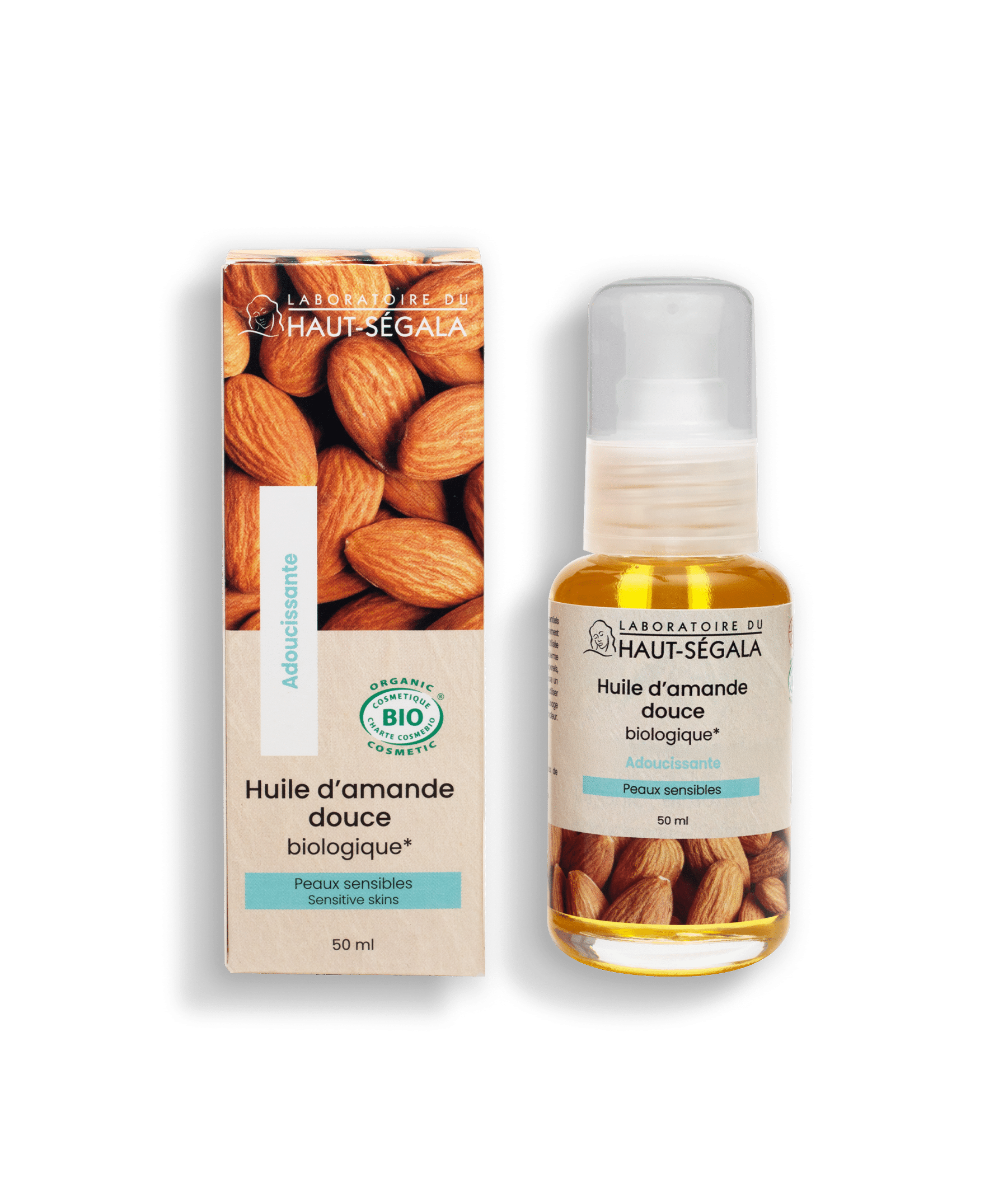 MANDĽOVÝ OLEJ certifikovaný organický sladký, 50ml 
