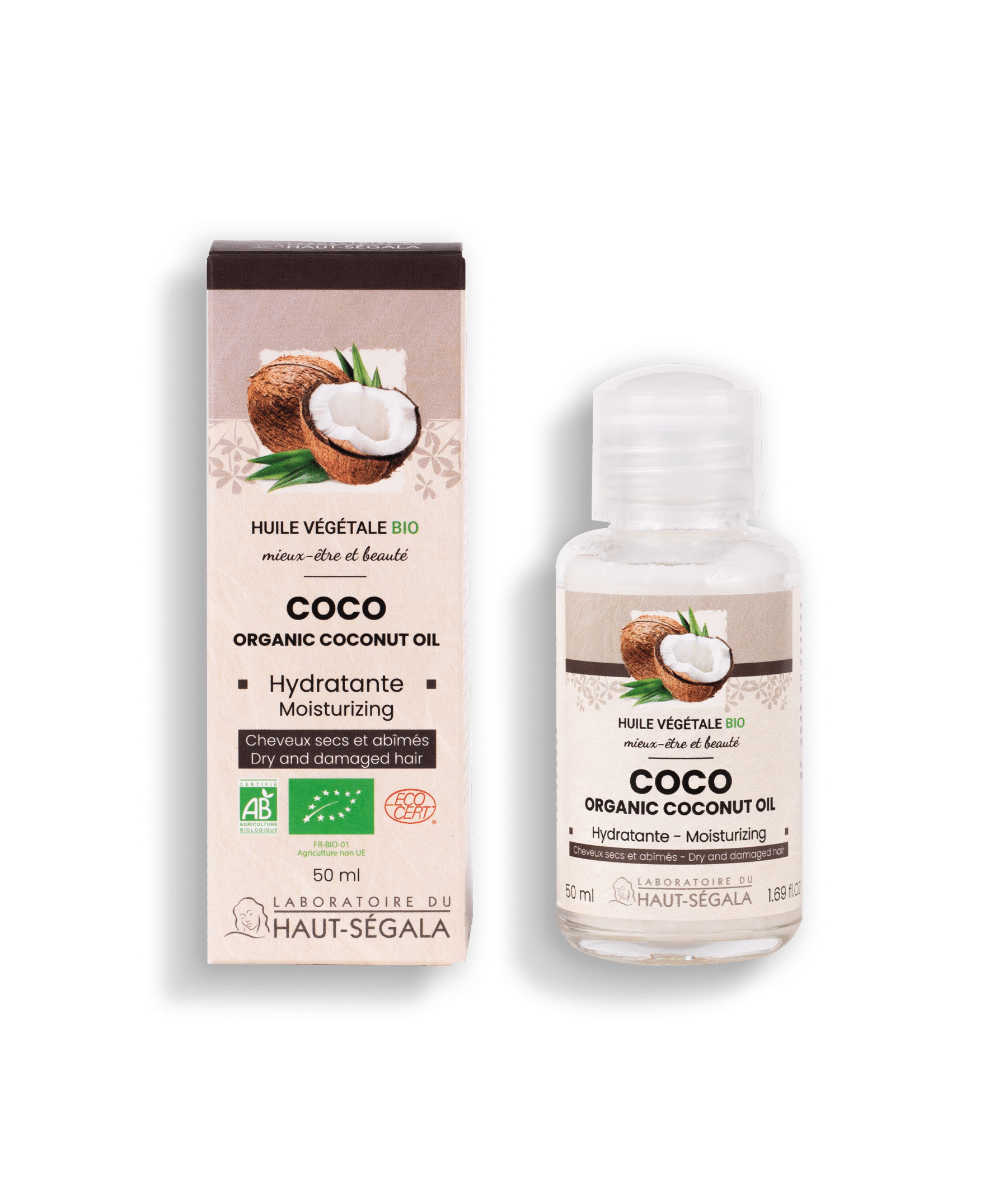 KOKOSOVÝ OLEJ certifikovaný, organický,  50ml
