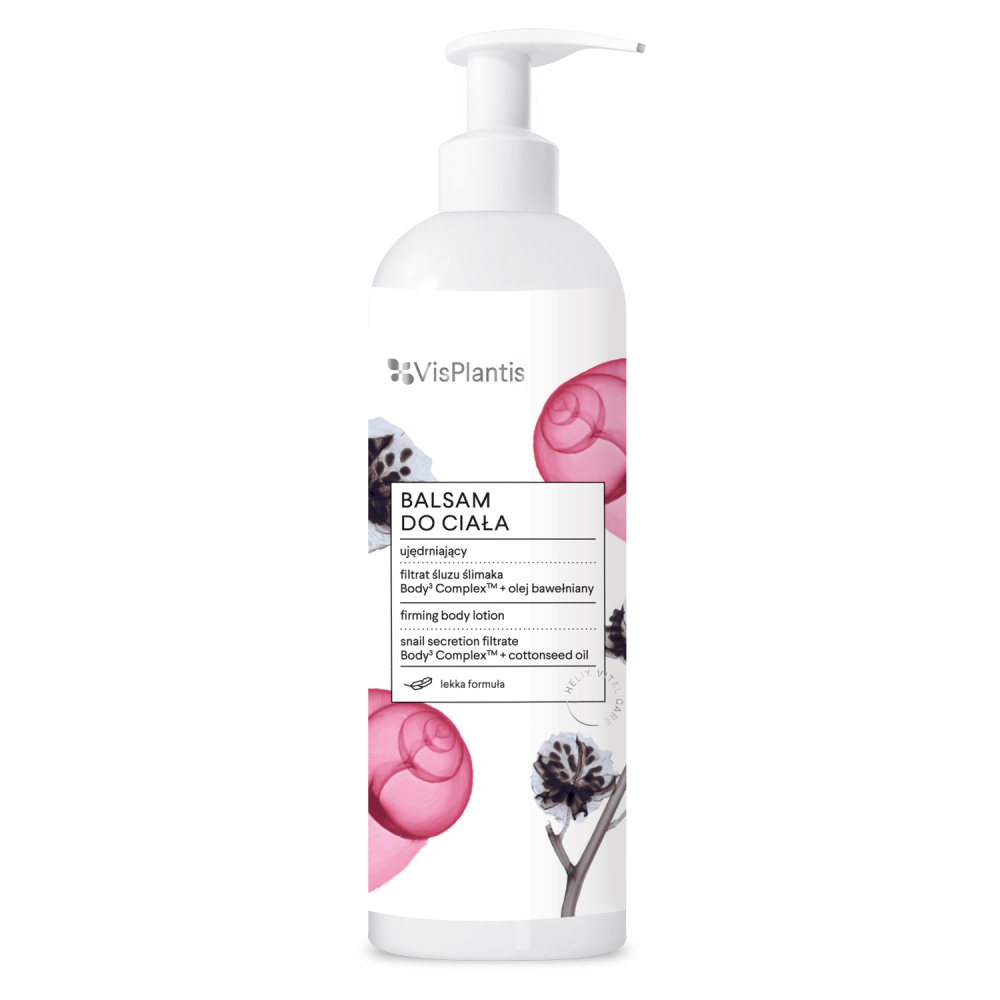 Telové mlieko Vis Plantis 400 ml Body3 komplex+bavlnový olej