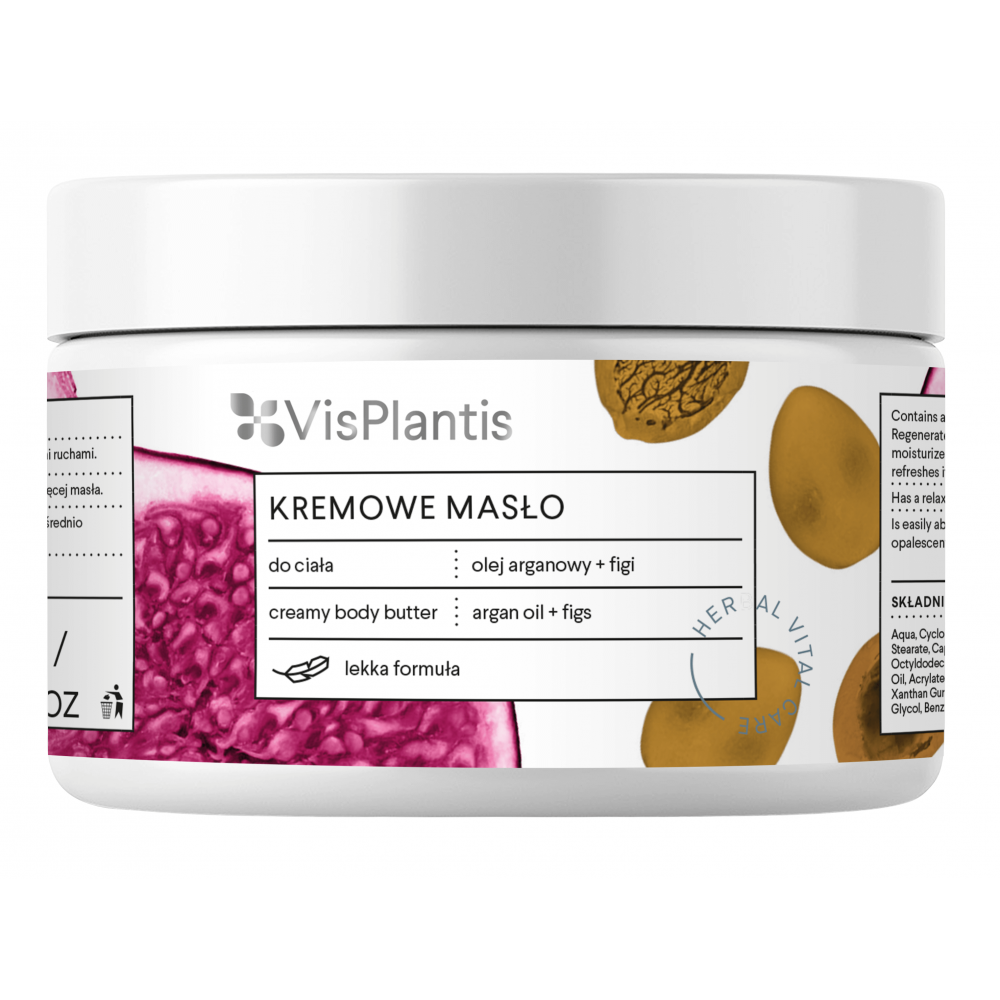 Telové maslo Vis Plantis 250 ml figy+arganový olej