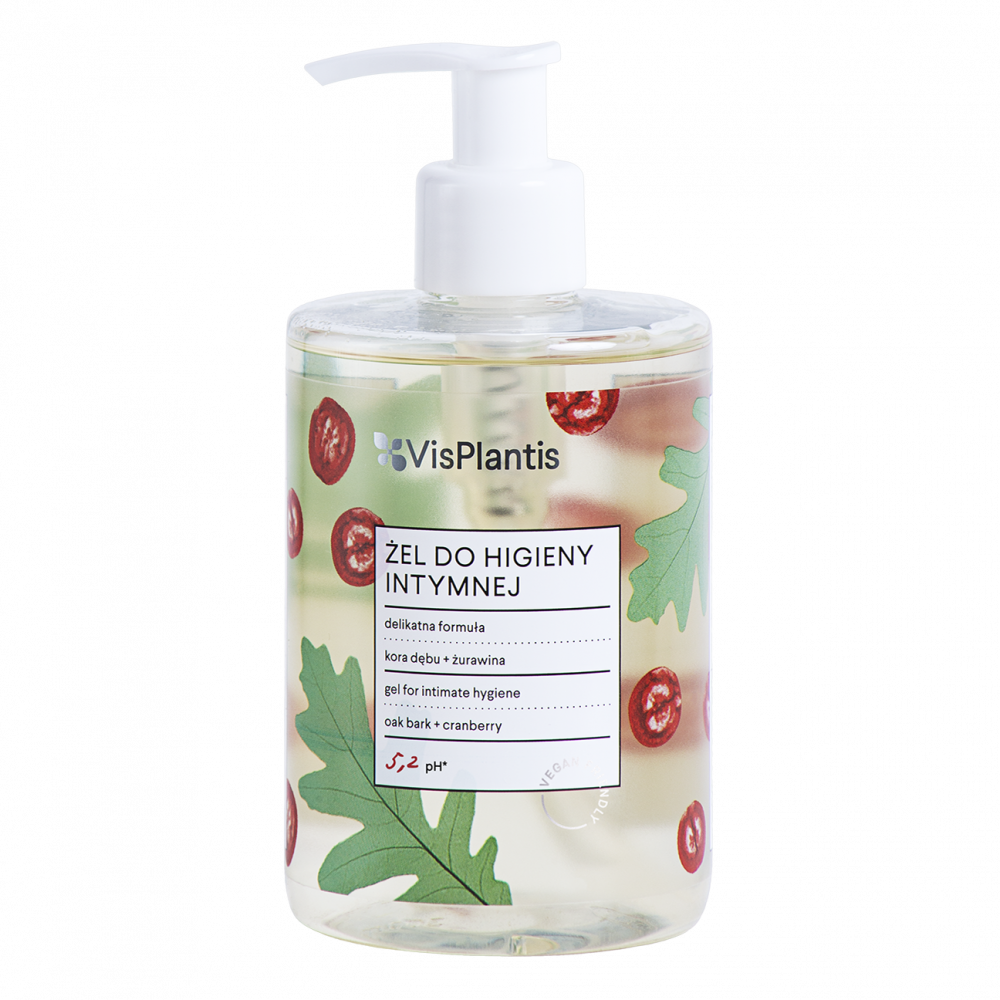 Intímna hygiena Vis Plantis 300 ml Dubová kora+Brusnica