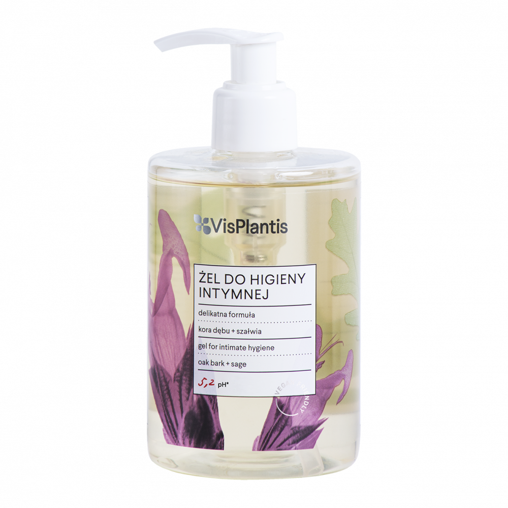 Intímna hygiena Vis Plantis 300 ml Dubová kora+Šalvia