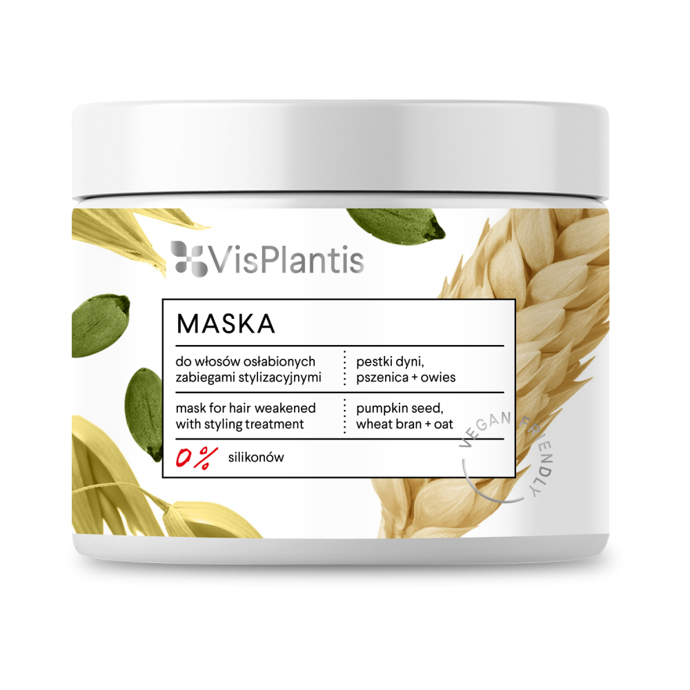 Maska na vlasy Vis Plantis 400 ml Tekvicové semiačka