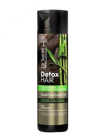 Šampón Dr.Santé 250ml s aktivným uhlím z bambusu