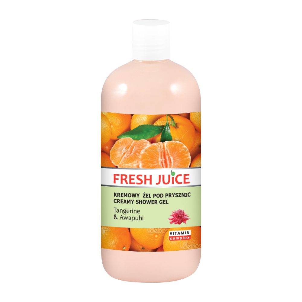 Sprchovací gél Fresh Juice 500ml MANDARINKA & ZÁZVOR