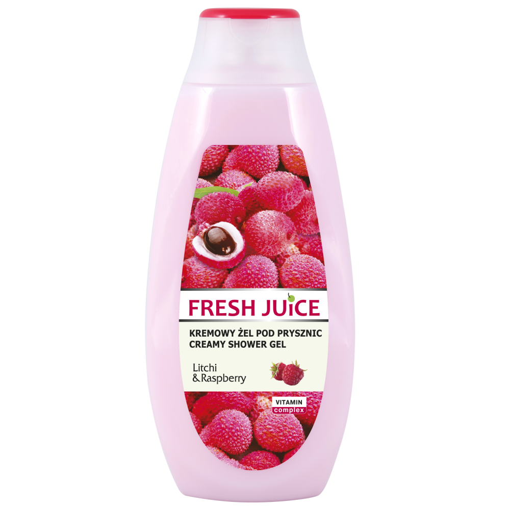 Sprchovací gél Fresh Juice 400ml LIČI & MALINA