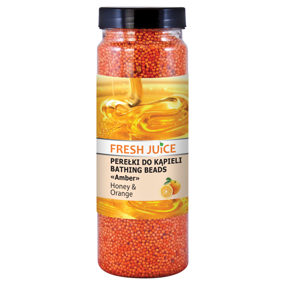 Guličky do kúpeľa Fresh Juice 450g Pomaranč a Med