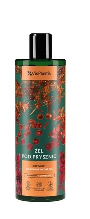 Sprchovací gél Vis Plantis 400 ml Brusnica+Čučoriedka