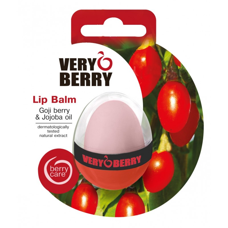 Balzam na pery VERY BERRY s goji bobuľami a jojobovým olejom