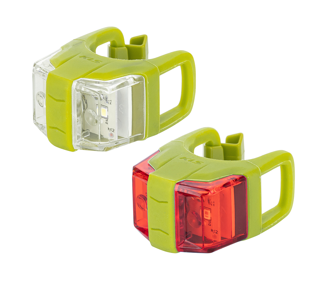 svetlo KLS TWINS II, Lime Green