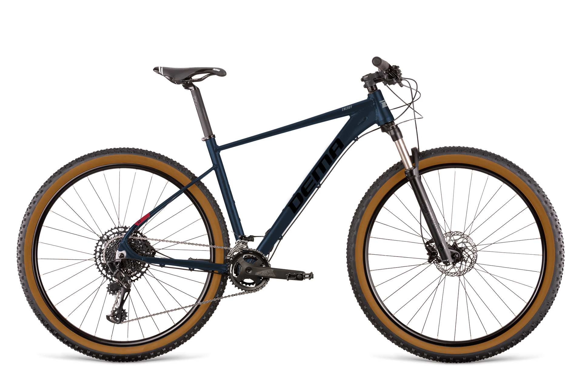 Bicykel Dema ENERGY 9 steel blue-black L2022