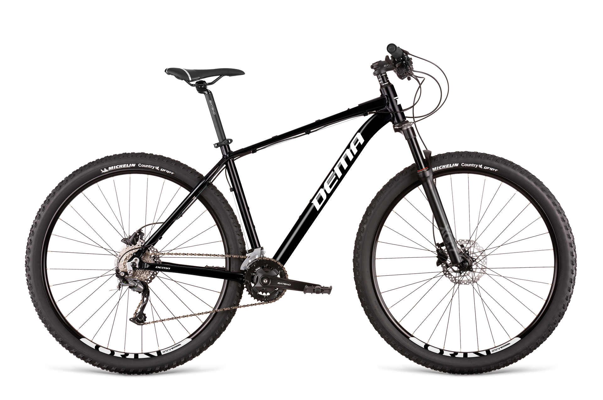 bicykel Dema ENERGY 7 LTD black-white XL2022