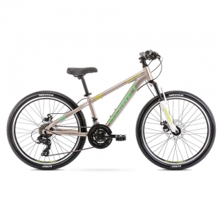 bicykel Romet RAMBLER DIRT 24"  strieborno-zelený  2021