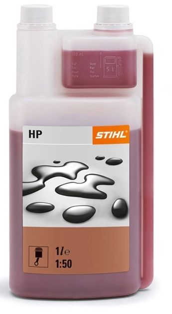 Olej pre 2T motory STIHL HP (1 liter s odmerkou)