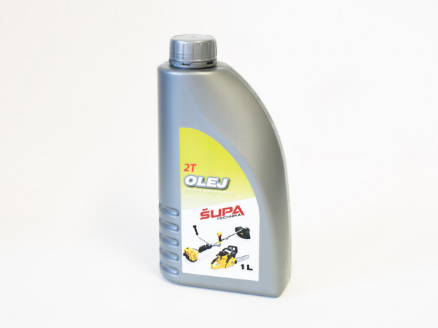 Olej pre 2T motory ŠUPA (1 liter)