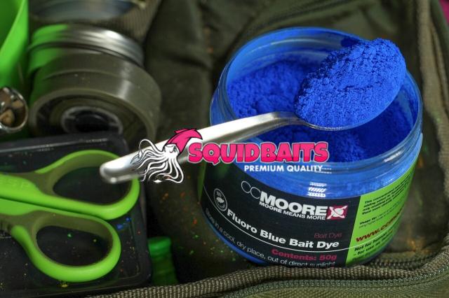 Fluoro modré farbivo 200g