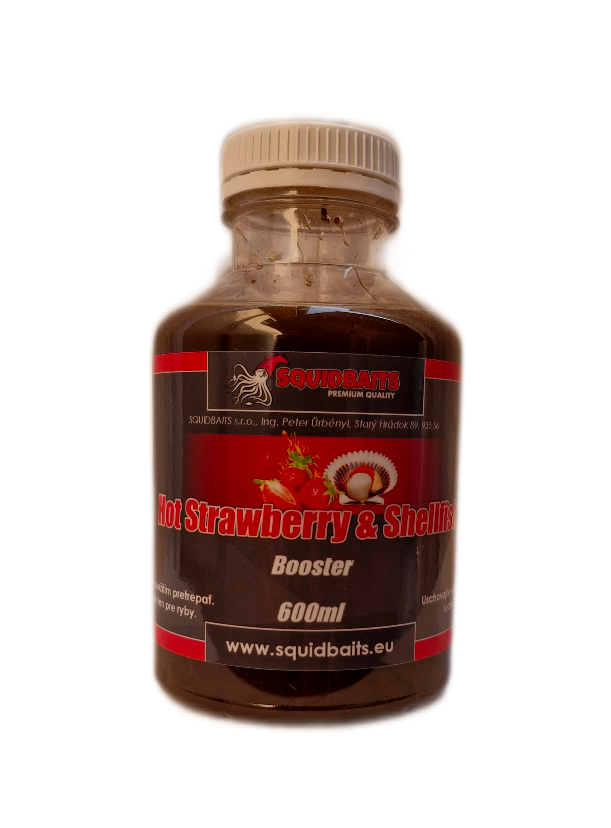 Booster Hot Strawberry & Shellfish 600ml