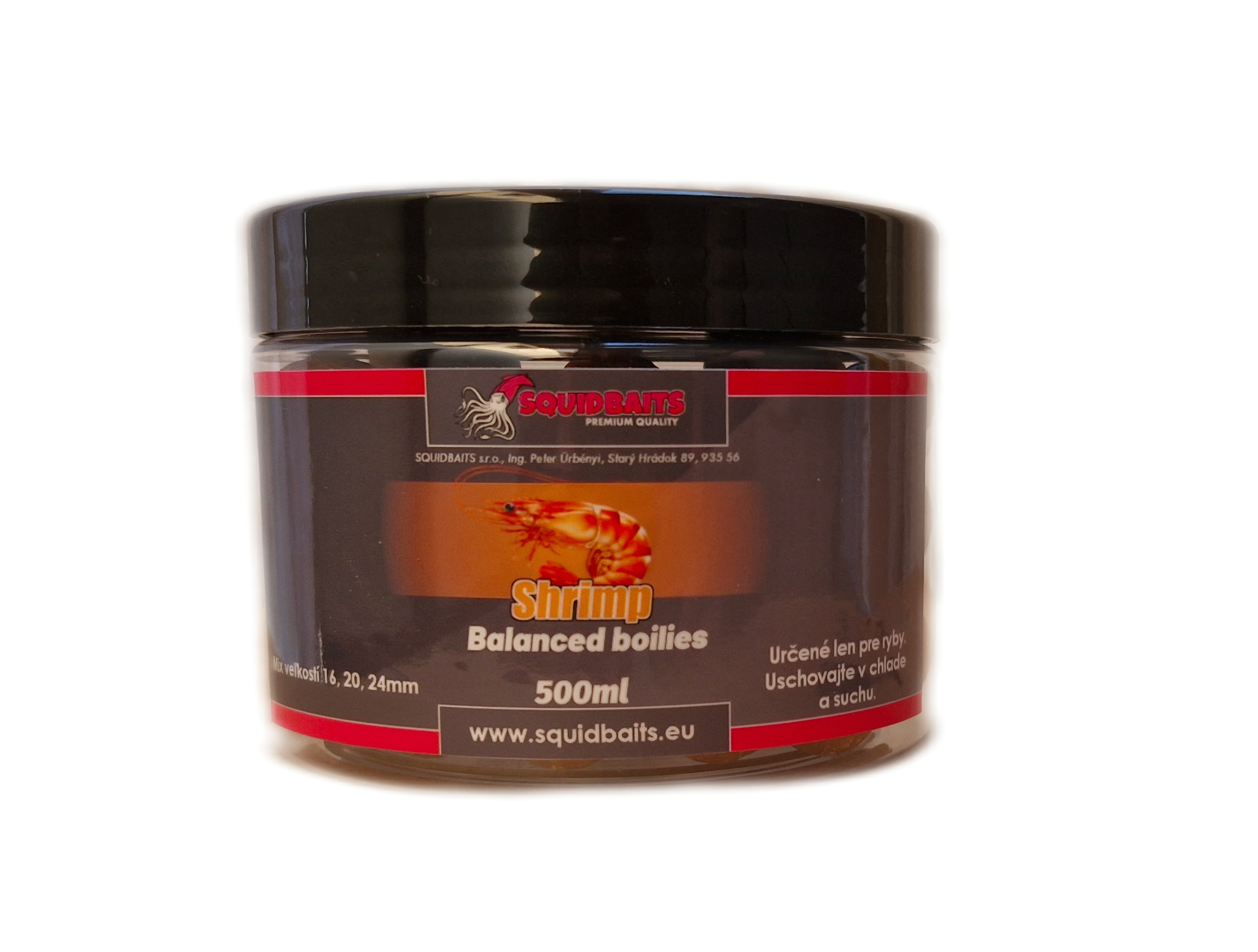 Balanced boilies Shrimp 500ml