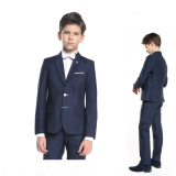 chlapčenský elegantný oblek DAWID WHITE 152 XS