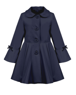 detský jarný kabátik ELLEN modrý