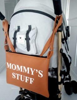 taška pre mamu na kočík MOMMY´S STUFF 2 karamelová
